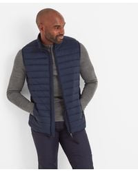TOG24 - Gibson Insulated Padded Gilet Dark - Lyst
