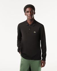 Lacoste - Original L.12.12 Long Sleeve Cotton Polo Shirt 031, Size: L - Lyst