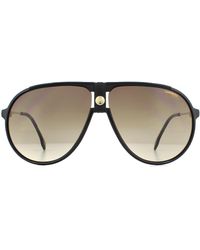 Carrera - Aviator Braun Gradient Sonnenbrille - Lyst