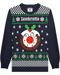 Lambretta - Aw25 Target Christmas Jumper Cotton - Lyst