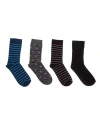 Kisses&Love - Pack-4 High-Top Socks With Anti-Pressure Cuff Kl2017M - Lyst