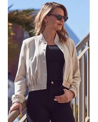 Sosandar - Stone Bomber Jacket - Lyst