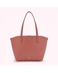 Lulu Guinness - Agate Small Ivy Leather Tote Bag - Lyst