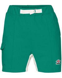 Umbro - Panelled Shorts (Quetzal/Papyrus) - Lyst