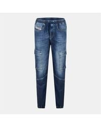 DIESEL - Carpenter Tapered Fit Jeans - Lyst