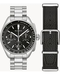Bulova - Lunar Pilot Watch 96K111 Stainless Steel - Lyst