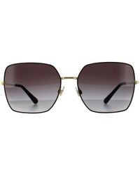 Dolce & Gabbana - Square Gradient Sunglasses Metal - Lyst