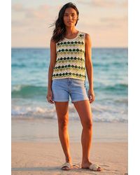 Roman - Wave Crochet Knit Vest - Lyst
