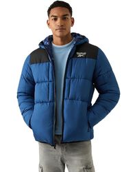 Reebok - Reversible Puffer - Lyst