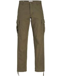 Jack & Jones - Cargo Combat Trousers - Lyst