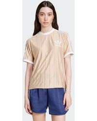 adidas - Adicolor 3-Stripes Pinstripe Tee - Lyst