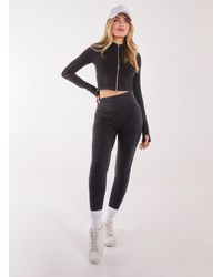 Pink Vanilla - Active Rib Leggings - Lyst