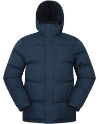Mountain Warehouse - 'Snow' Padded Jacket Water Resistant Adjustable Hood Everyday Rain Coat - Lyst