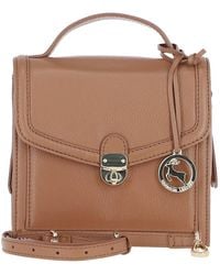 Ashwood Leather - Compact Handbag With Detachable Crossbody Strap - Lyst