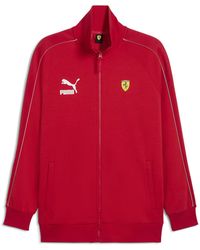 PUMA - X Scuderia Ferrari Race Iconic Track Jacket - Lyst