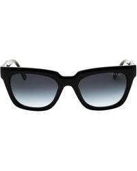 Guess - Shiny Gradient Smoke Sunglasses - Lyst