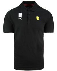 PUMA - Dry Cell Scuderia Ferrari Polo Shirt Short Sleeve Top 762387 02 Cotton - Lyst