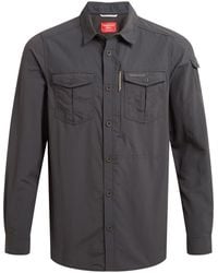Craghoppers - Adventure Iii Nosilife Long-Sleeved Shirt Pepper) - Lyst