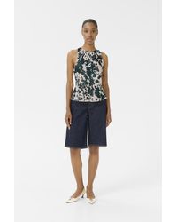 Gestuz - Ärmellose Bluse Gzceri Ärmellose Bluse Regular Fit Multicolour - Lyst