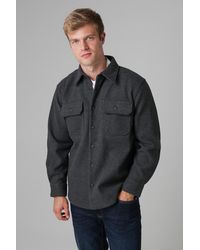 Tokyo Laundry - Brushed Back Fleece Long Sleeve Shirt - Lyst