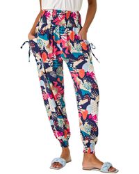 Roman - Abstract Tie Pocket Trousers - Lyst