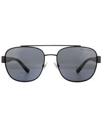 Polo Ralph Lauren - Aviator Matte Polarized Sunglasses - Lyst