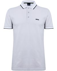 BOSS - Hbg Paddy Polo Shirt With Contrast Tipping - Lyst