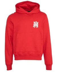 Amiri - Ma-Logo Rode Hoodie - Lyst