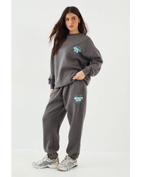 DSGN Studio - Sports Bubble Slogan Cuffed Oversized Jogger - Lyst