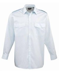 PREMIER - Long-Sleeved Pilot Shirt (Light) - Lyst