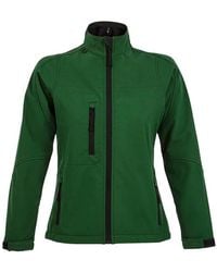 Sol's - Roxy Soft Shell Jacket (Ademend, Winddicht En Waterbestendig) (Fles) - Lyst