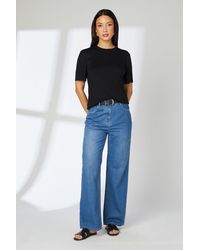 PRINCIPLES - Soft Touch Jersey T-Shirt Cotton - Lyst