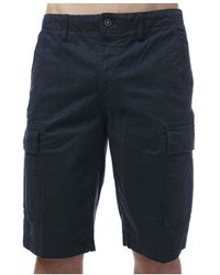 Timberland - Out Door Relaxed Cargo Shorts In Navy - Lyst