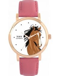 Toff London - Tlws-23812 Ladies Arabian Horse Head Watch - Lyst