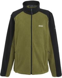 Regatta - Great Outdoors Hedman Ii Two Tone Full Zip Fleece Jacket (Nephrite/) Material_Polyester - Lyst