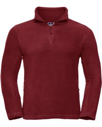 Russell - 1/4 Zip Outdoor Fleece Top (Classic) - Lyst
