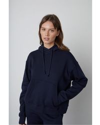 Velvet By Graham & Spencer - By And Corefleece Relaxed Fit Hooded Sweatshirt - Lyst