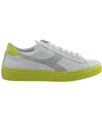 Diadora - Montecarlo H Color Block /Tellow Trainers - Lyst