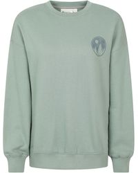 Mountain Warehouse - Printed Sweatshirt Casual Relaxed Fit Comfortable Crew Neck Pullover Top Cotton - Lyst