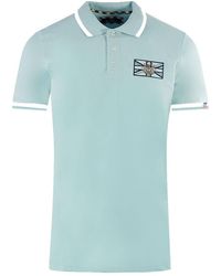 Aquascutum - London Union Jack Light Polo Shirt - Lyst
