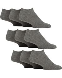 Gentle Grip - 9 Pack Diabetic Trainer Socks, Swollen Feet Wide Ankle - Lyst