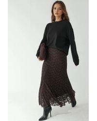 Hiccup - High Waist Lace Maxi Skirt - Lyst