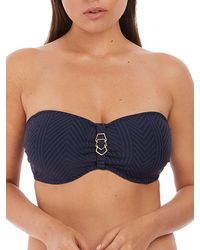 Fantasie - Long Island Bandeau Bikini Top - Lyst