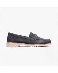Rieker - 51860-14 Ladies Suede Loafers - Lyst