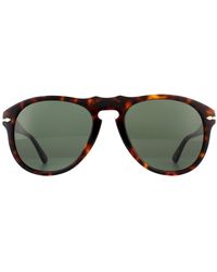 Persol - Zonnebril 0649 24/31 Havana Groen 52mm - Lyst