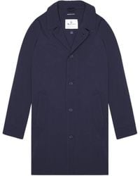 Aquascutum - Active Stretch Caban Trench Coat Jacket - Lyst