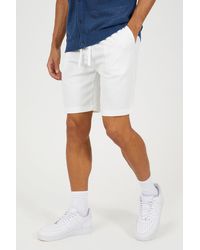 Brave Soul - Textured Shorts With Drawcord - Lyst