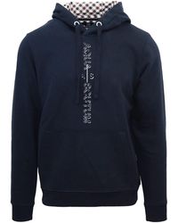 Aquascutum - Lacoste Lettering Hooded Neck Long Sleeve Sweatshirt - Lyst