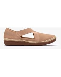 Clarks - Elaina Dusk Nubuck Shoes - Lyst