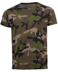 Sol's - Camo Short Sleeve T-Shirt Cotton - Lyst